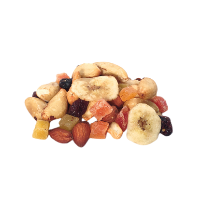 Baked Nuts & Fruit.