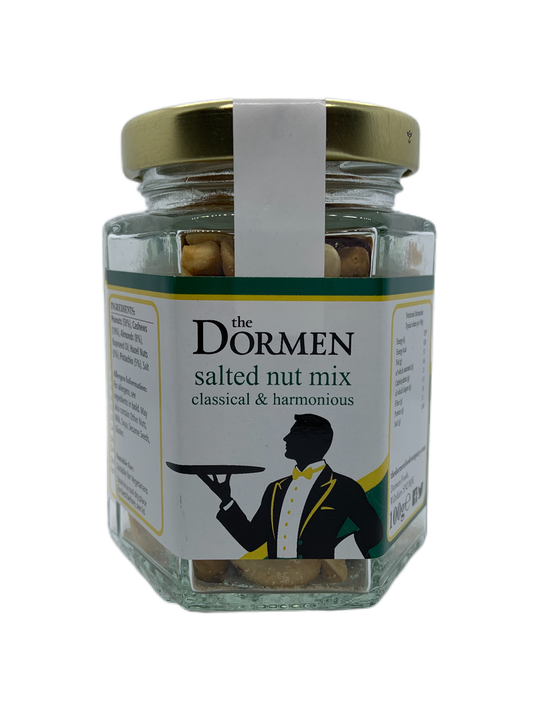 Salted Nut Mix Hexagonal Jar (Trade) - The Dormen Food Company