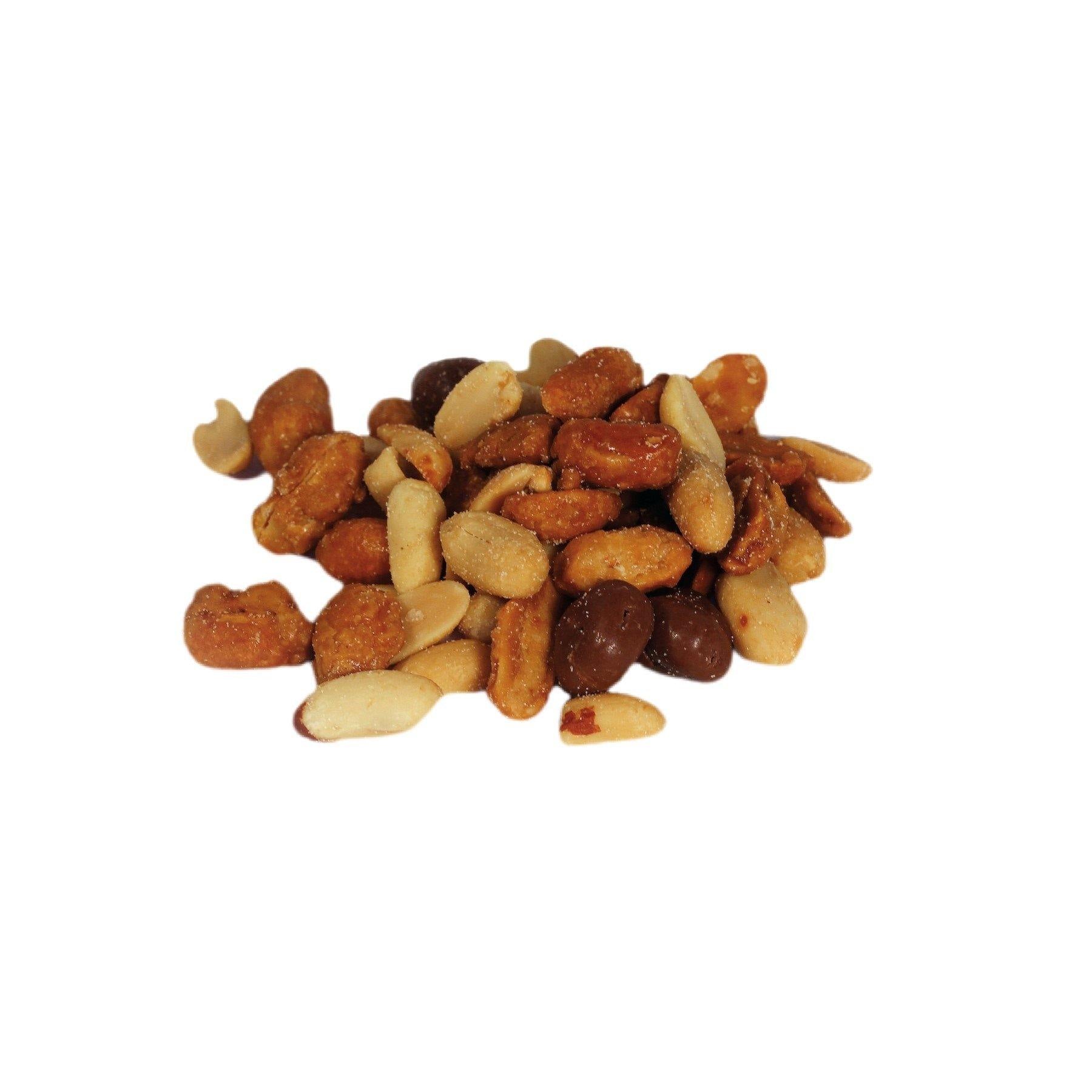 Salted Caramelised Peanuts & Chocolate Raisins - The Dormen Food Company