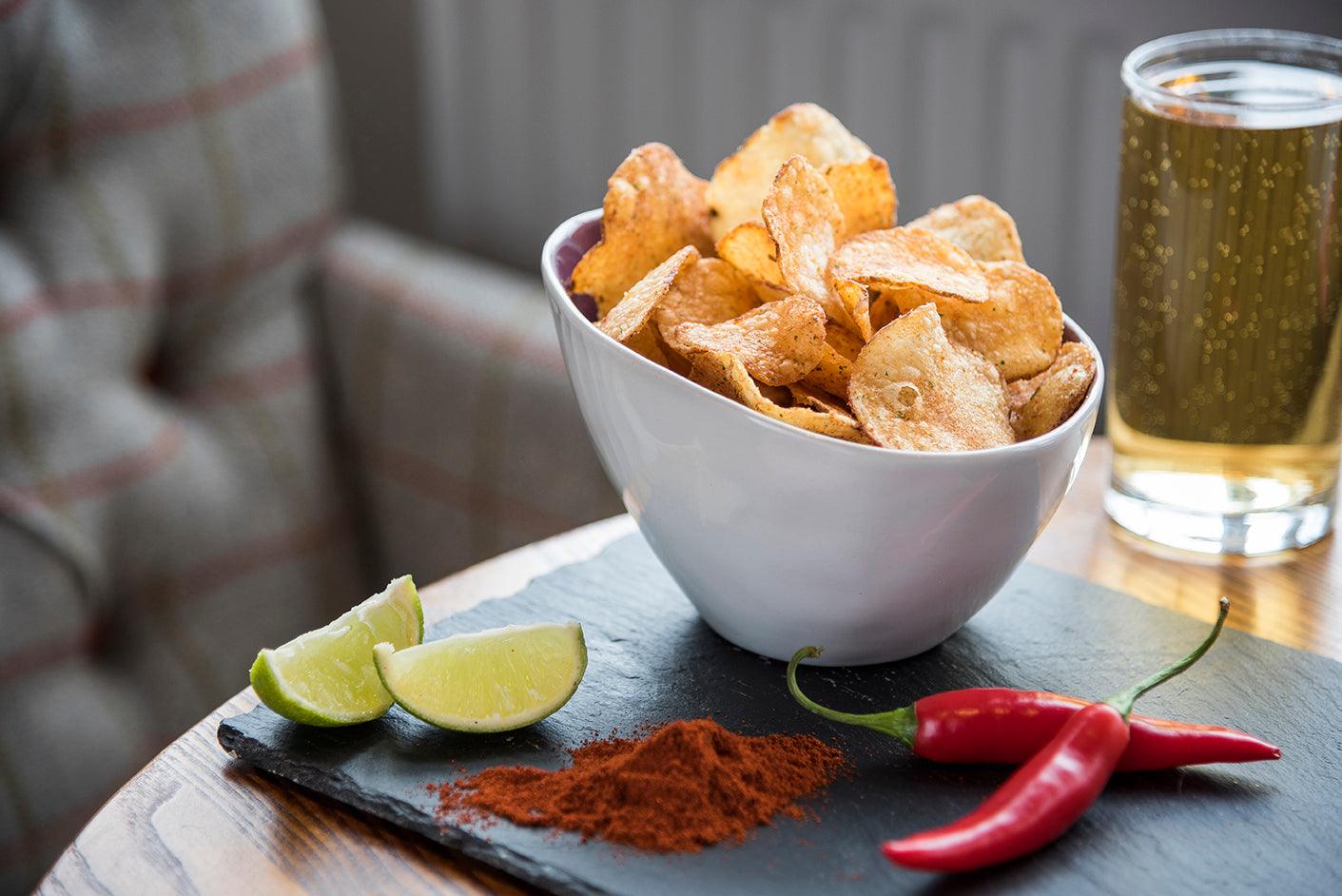 Sweet Chilli & Lime Crisps, 24 x 40g.