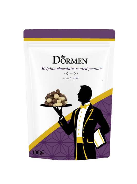 Belgian Chocolate Peanuts Premium Pouches 8 x 100g TRADE