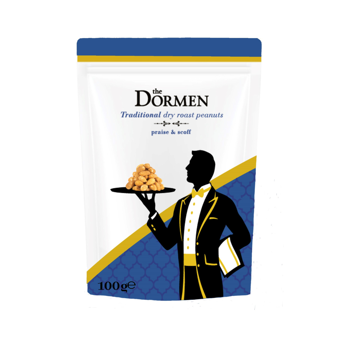 Dry Roasted Peanuts Premium Pouch 8 x 100g